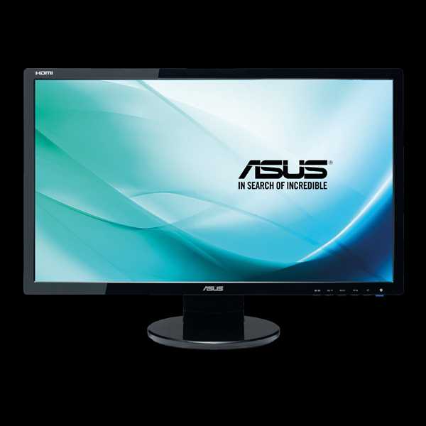Asus ve248h 24" full hd 1920x1080 2ms hdmi dvi vga back-lit led monitor