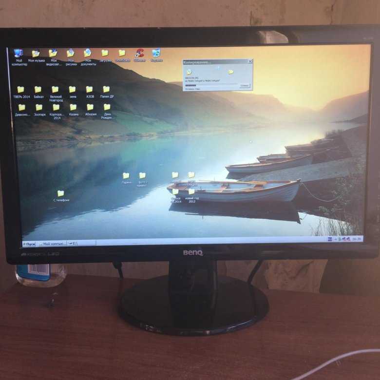 Монитор benq gl2250m black