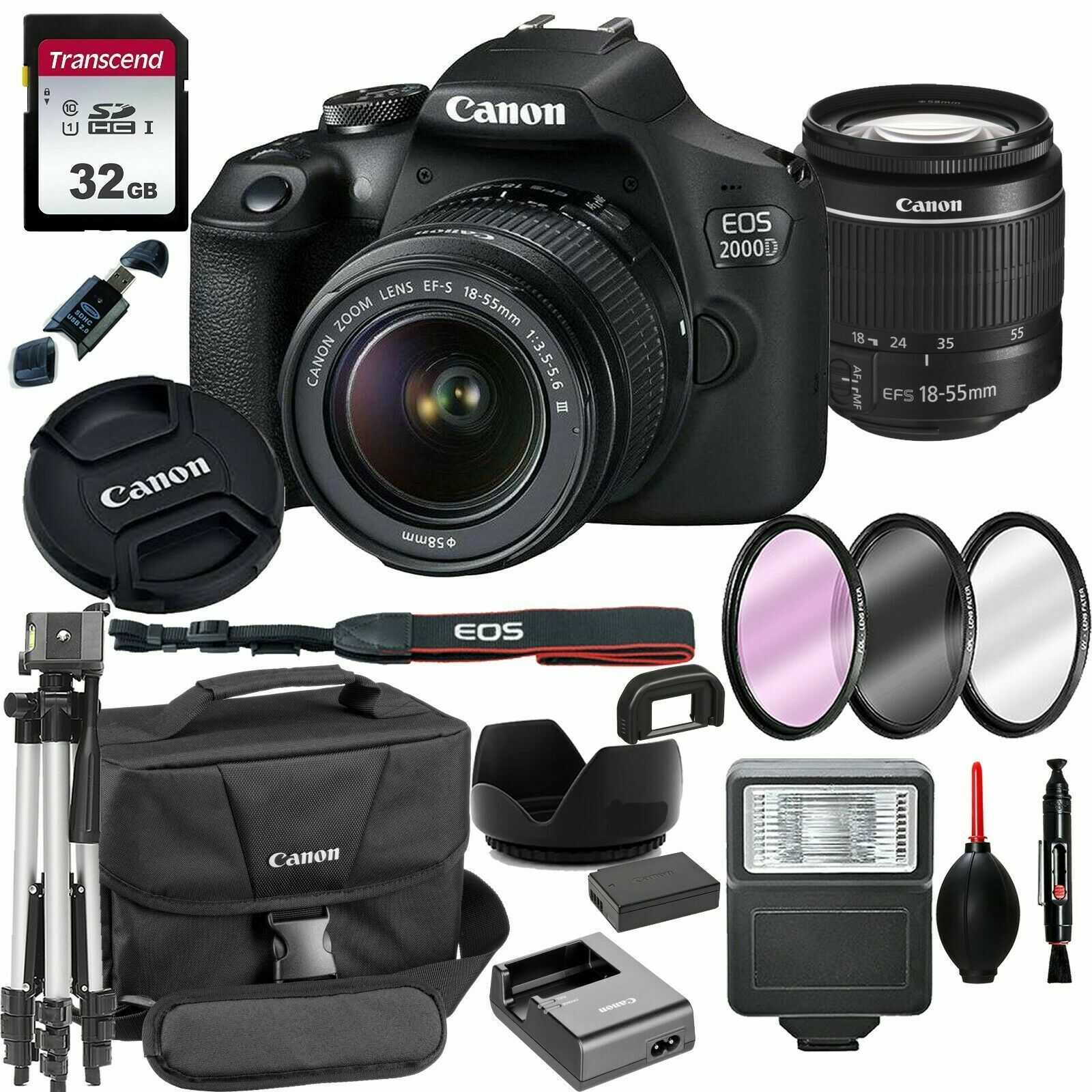 Canon eos 2000d и canon eos 250d - сравнение фотоаппаратов