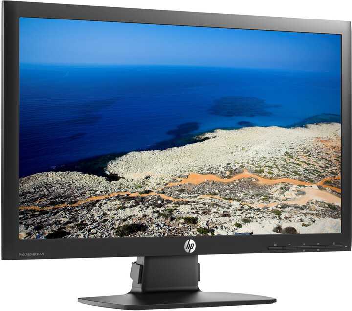 Монитор HP P221 - подробные характеристики обзоры видео фото Цены в интернет-магазинах где можно купить монитор HP P221