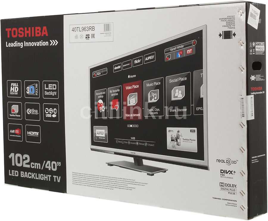 Телевизор toshiba 40l7363