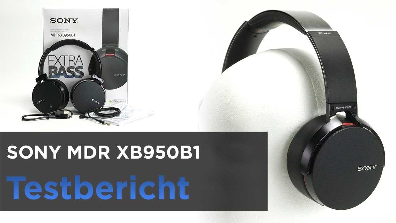 Блютуз наушники sony mdr xb950bt