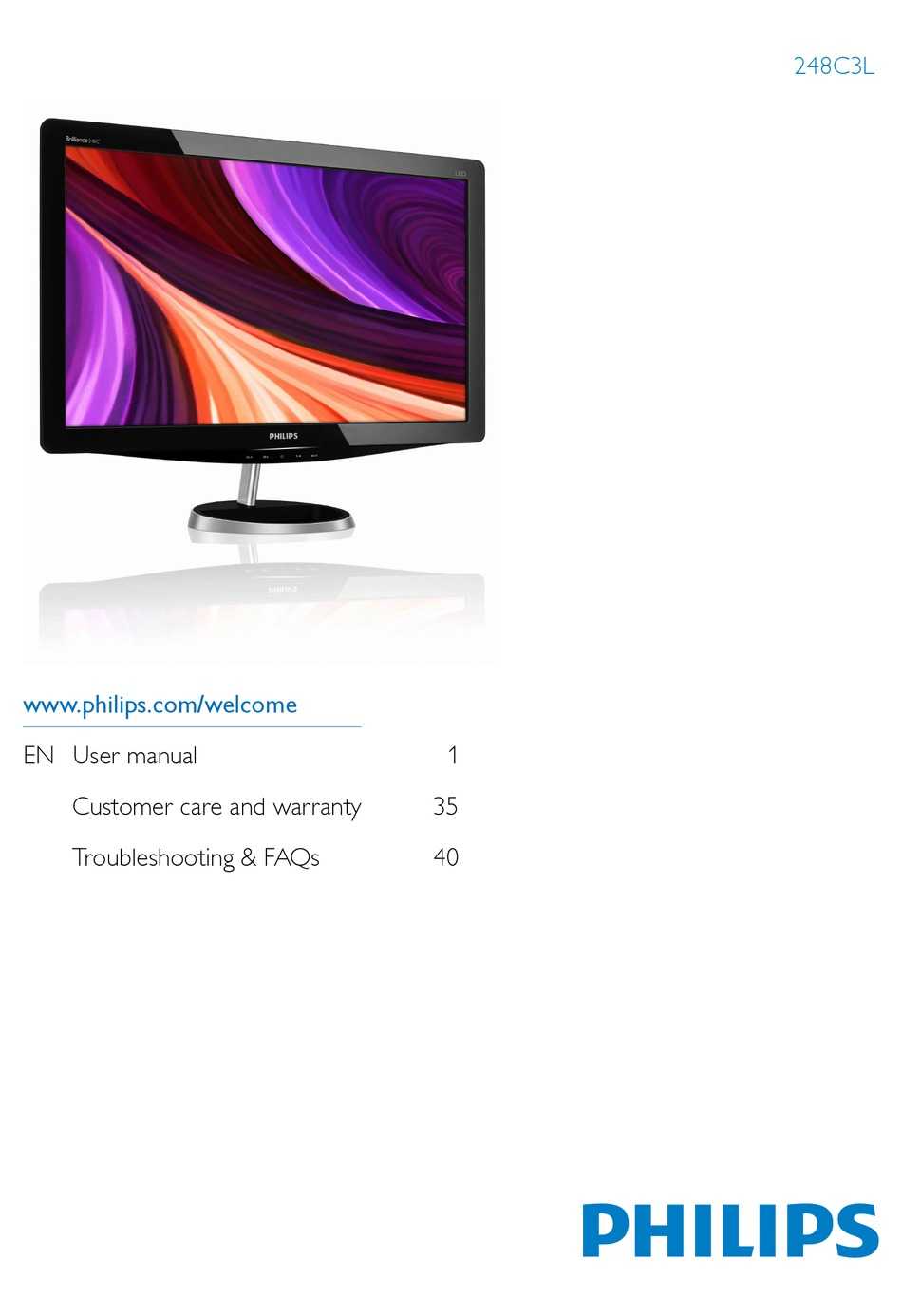 Монитор Philips 248C3LSB - подробные характеристики обзоры видео фото Цены в интернет-магазинах где можно купить монитор Philips 248C3LSB