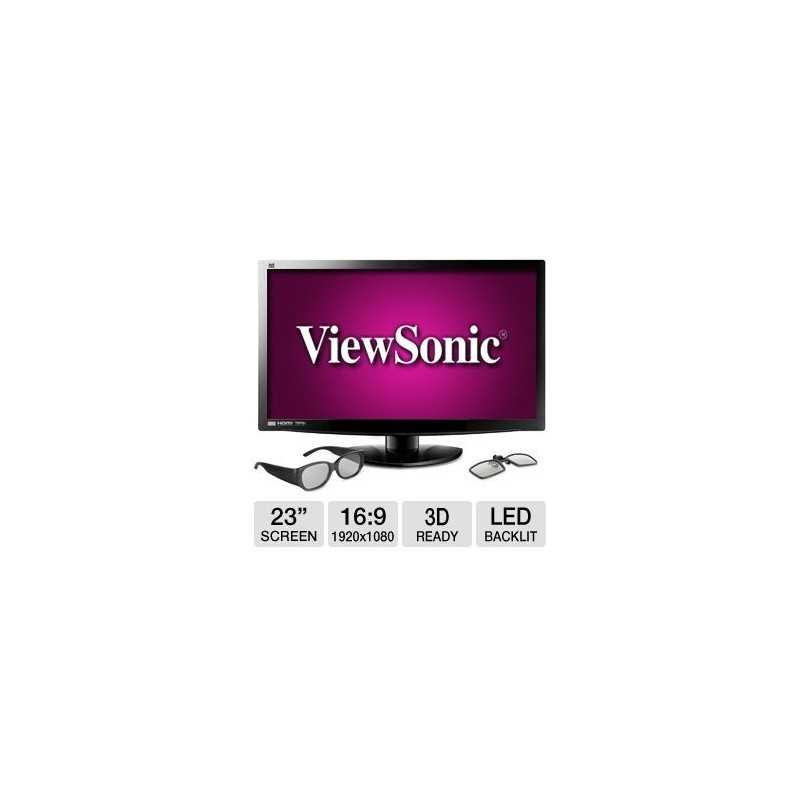 Монитор viewsonic v3d231 black