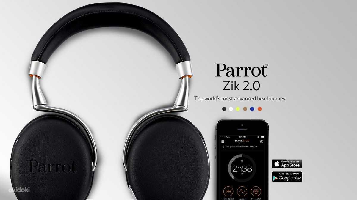 Обзор bluetooth-гарнитуры parrot zik