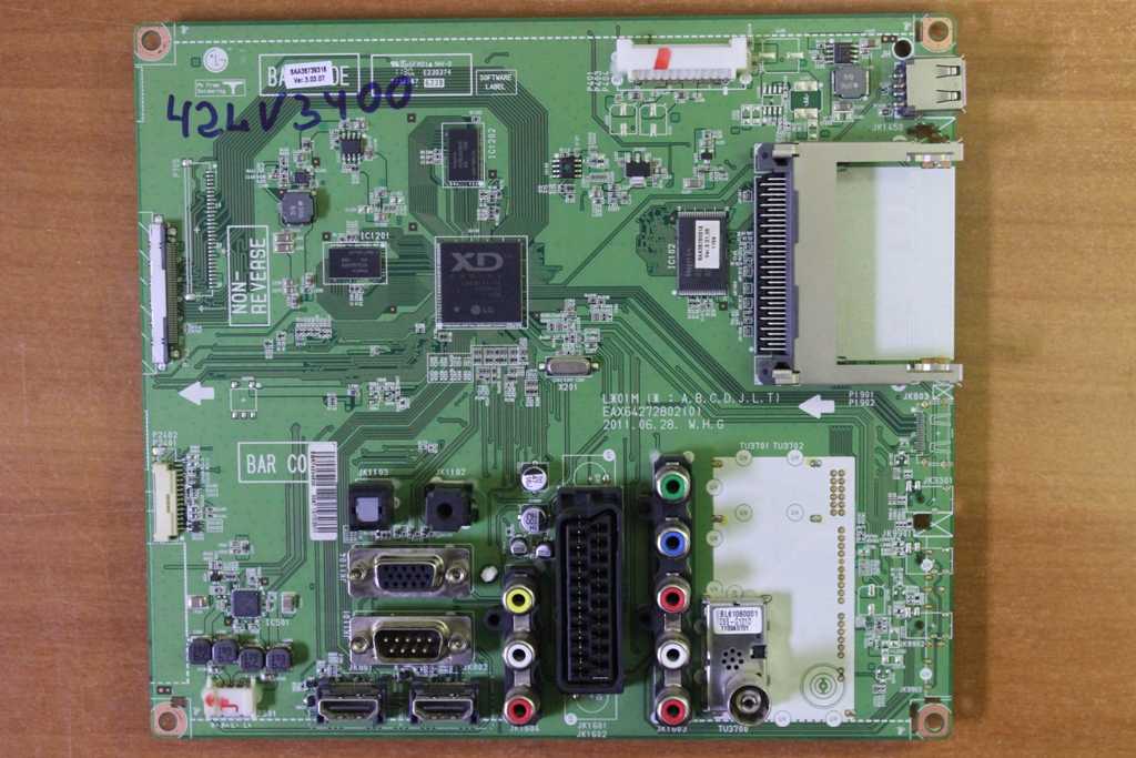 Телевизор lg 42lv3400 black