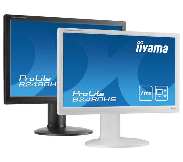 Монитор Iiyama ProLite E2480HS-1 - подробные характеристики обзоры видео фото Цены в интернет-магазинах где можно купить монитор Iiyama ProLite E2480HS-1