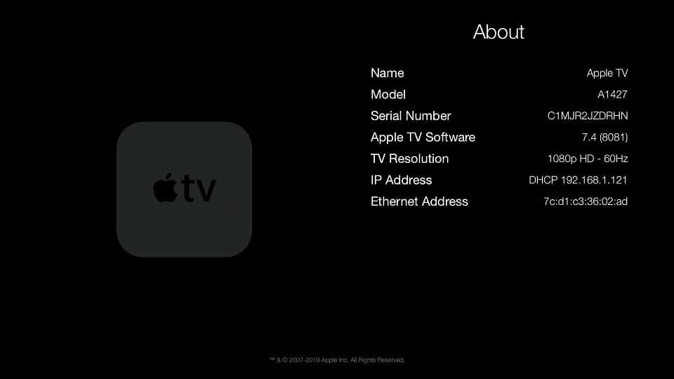 Apple tv 4k