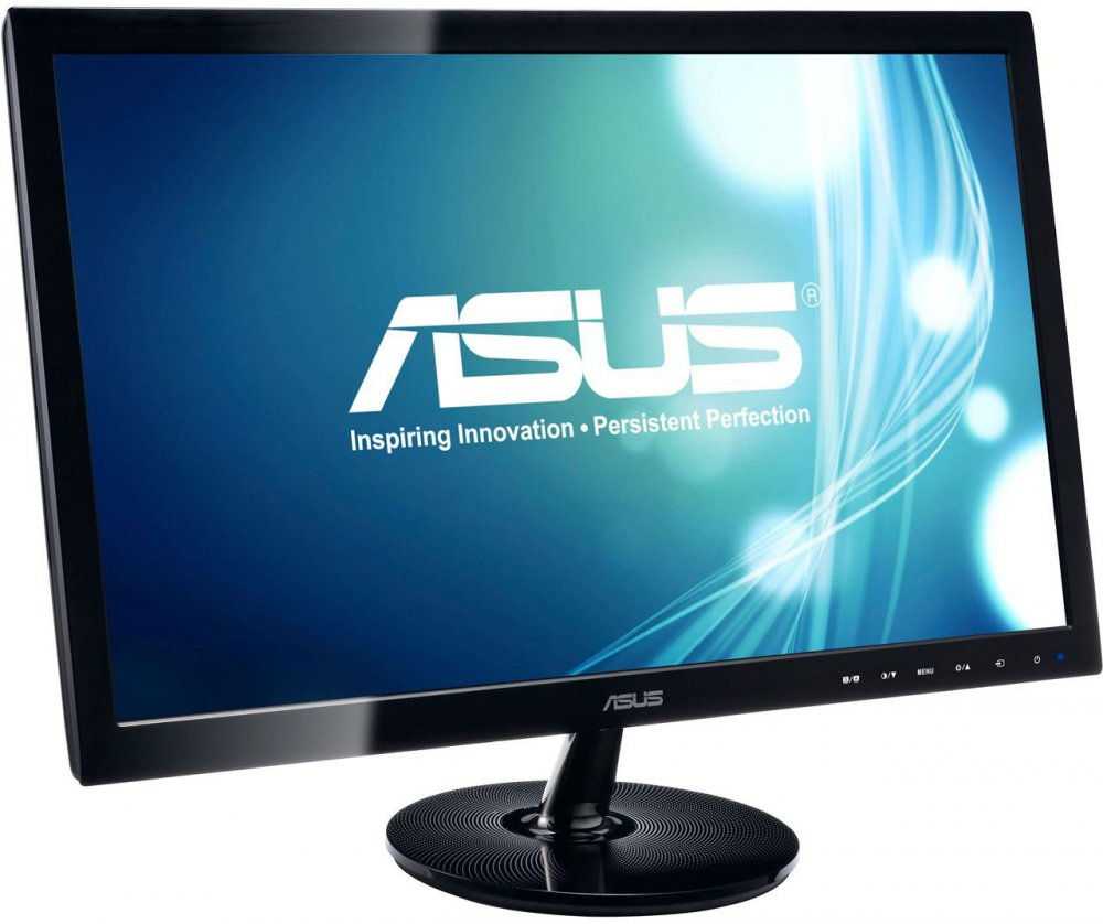 Asus vs247h-p 23.6" full hd 1920x1080 2ms hdmi dvi vga monitor, black