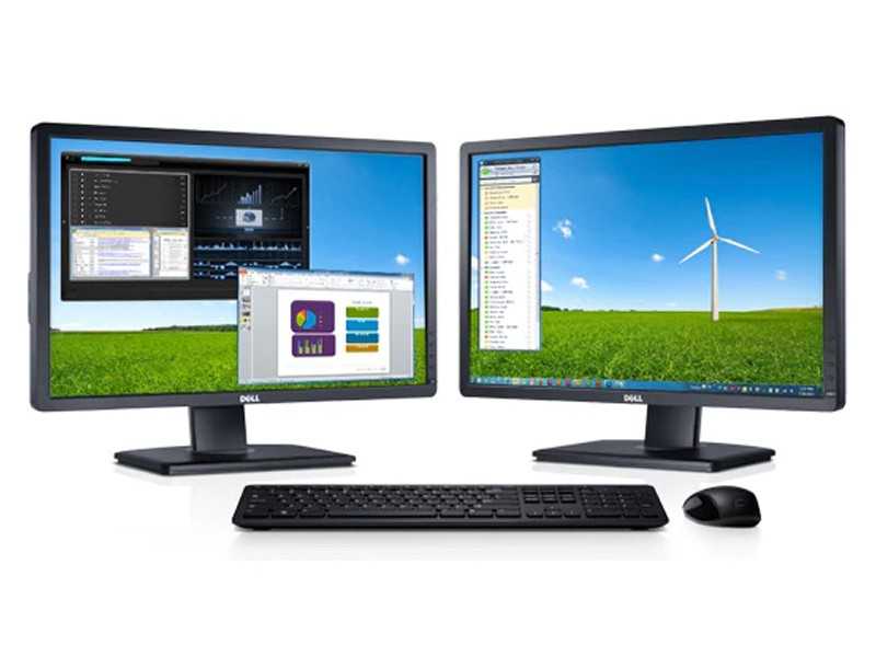 Dell professional p2412h 24-inch monitor with led-lit screen