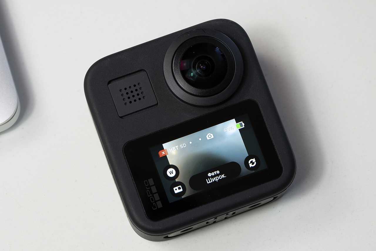 Сферическое 360 градусное видео GoPro Fusion может записывать в формате 52K с частотой 30 кадров в секунду, или в формате 3К с частотой 60 fps