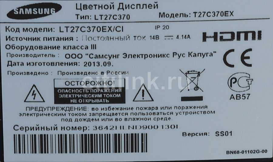 Отзывы samsung lt27c370ex