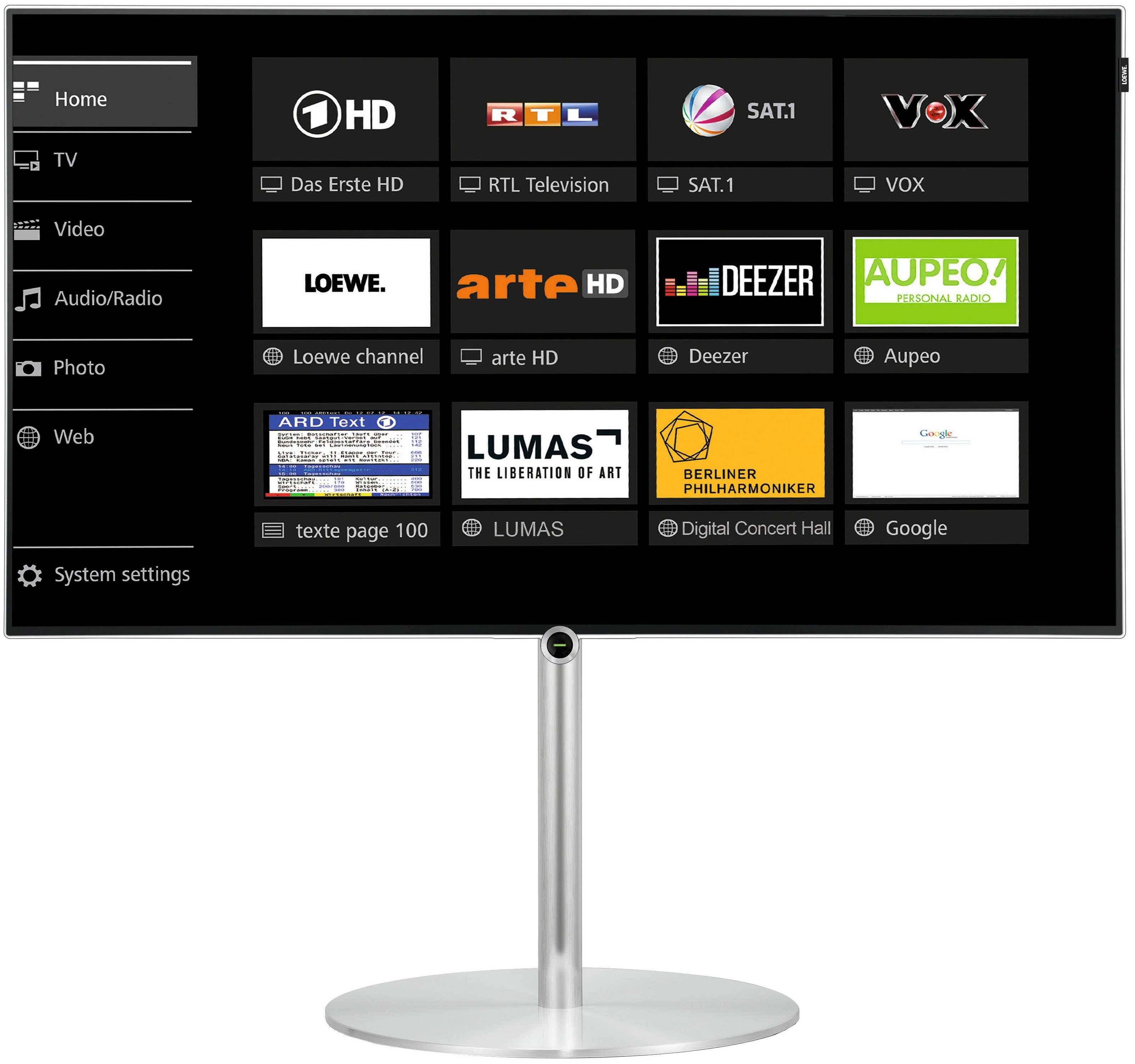 Manual loewe xelos 46 lcd television