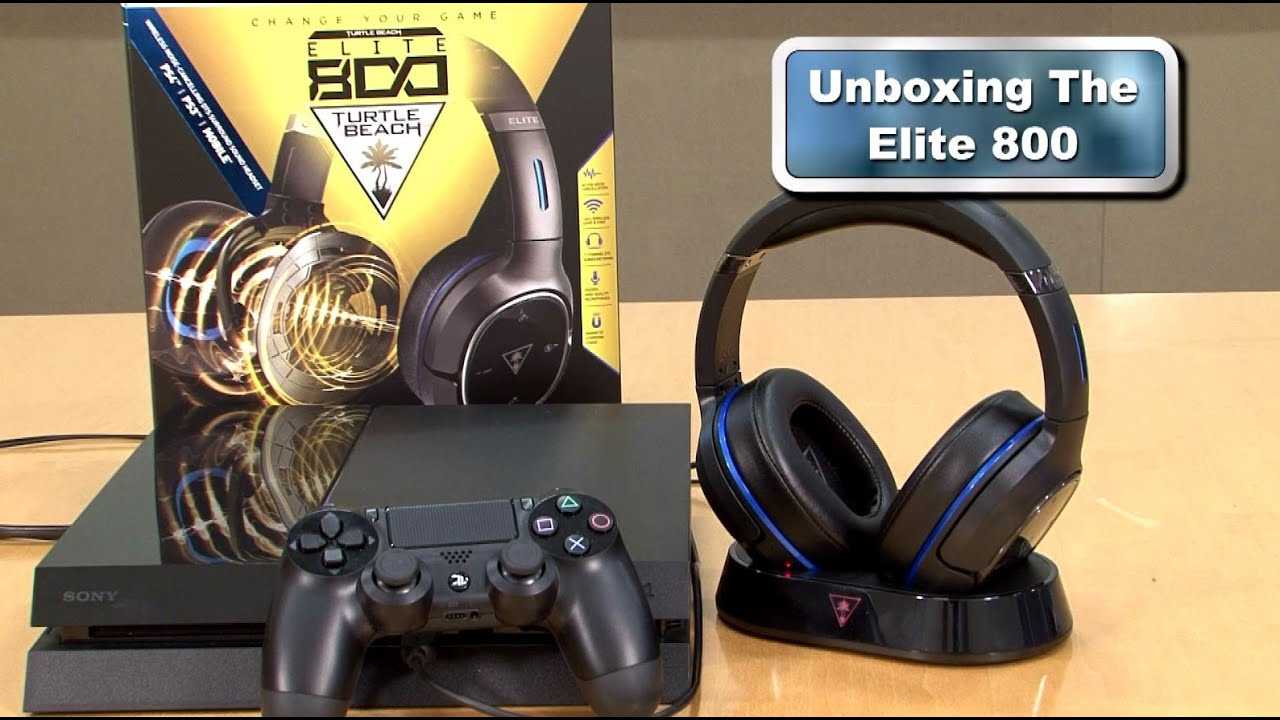 Review: turtle beach elite 800 wireless headset - mousetimes