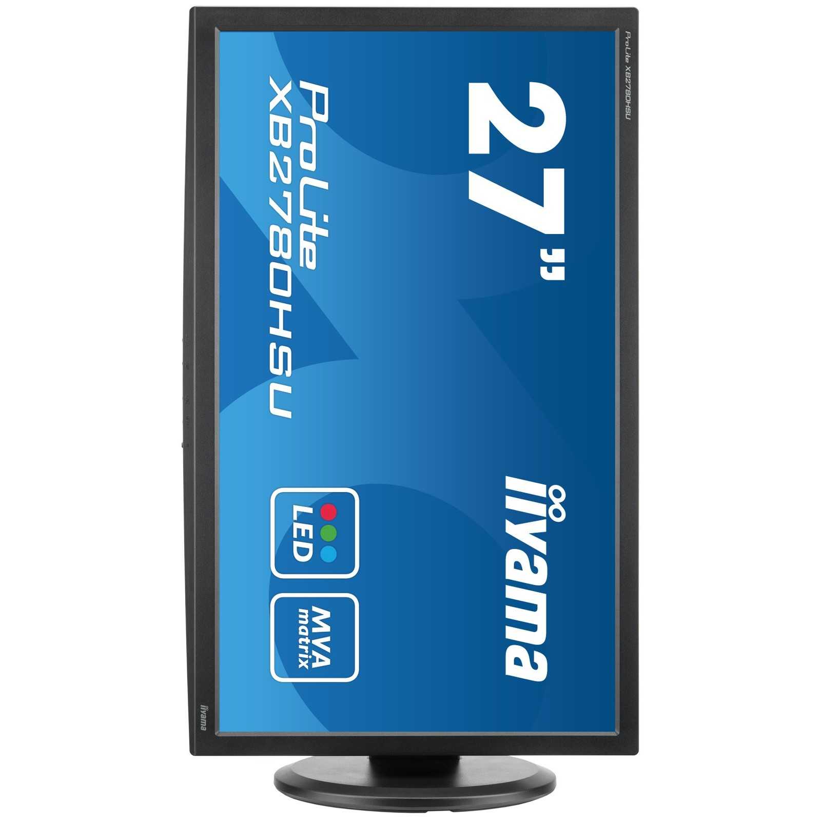 Монитор Iiyama ProLite XB2380HS-1 - подробные характеристики обзоры видео фото Цены в интернет-магазинах где можно купить монитор Iiyama ProLite XB2380HS-1