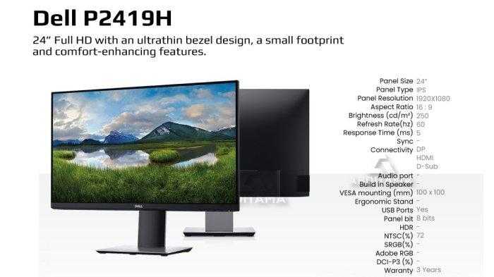 "квадратные" мониторы dell - dell p1913 e1913 монитор экран