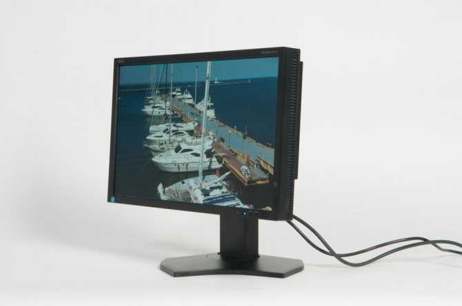 Монитор nec multisync p232w black