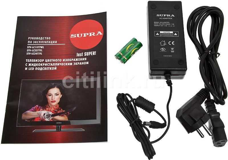 Телевизор Supra STV-LC2277FL - подробные характеристики обзоры видео фото Цены в интернет-магазинах где можно купить телевизор Supra STV-LC2277FL