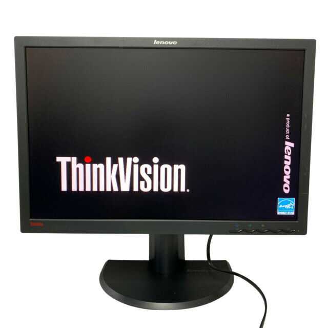 Монитор Lenovo ThinkVision LT1952p - подробные характеристики обзоры видео фото Цены в интернет-магазинах где можно купить монитор Lenovo ThinkVision LT1952p