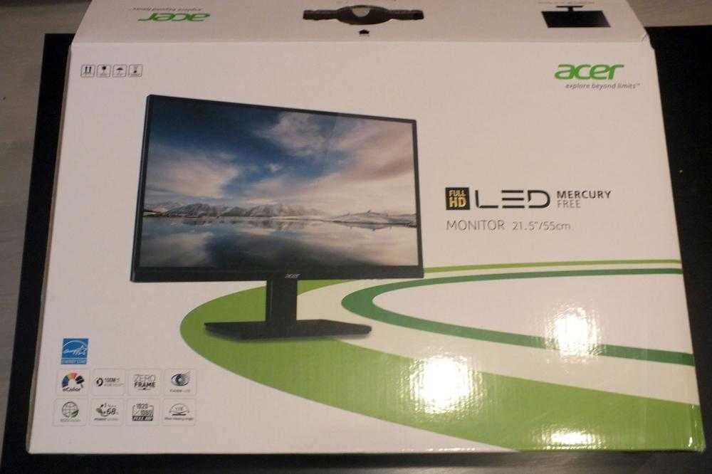 Монитор Acer H226HQLbmid - подробные характеристики обзоры видео фото Цены в интернет-магазинах где можно купить монитор Acer H226HQLbmid