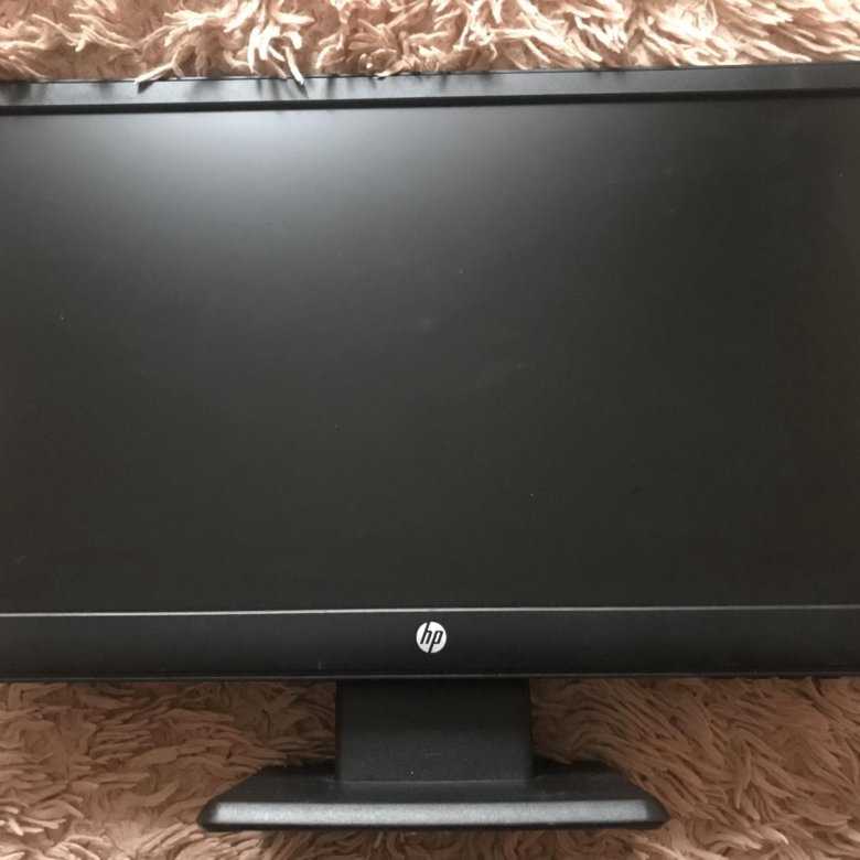 Hp w2072a 20-inch screen led-lit monitor