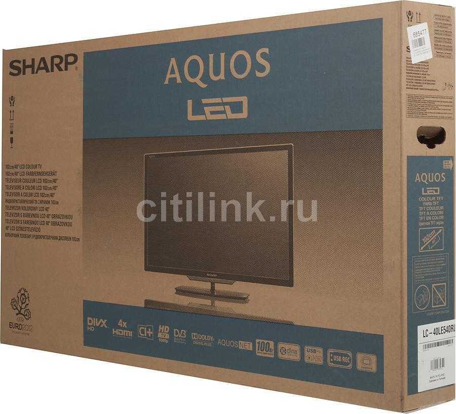 Телевизор sharp lc-40le510ru