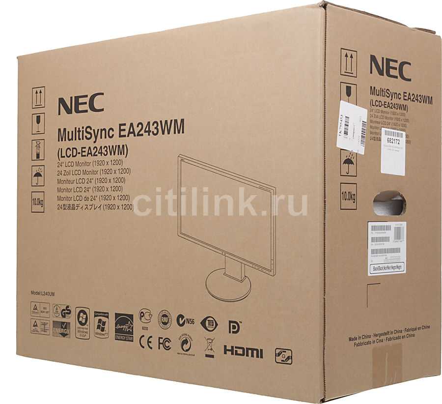 Монитор nec ea243wm