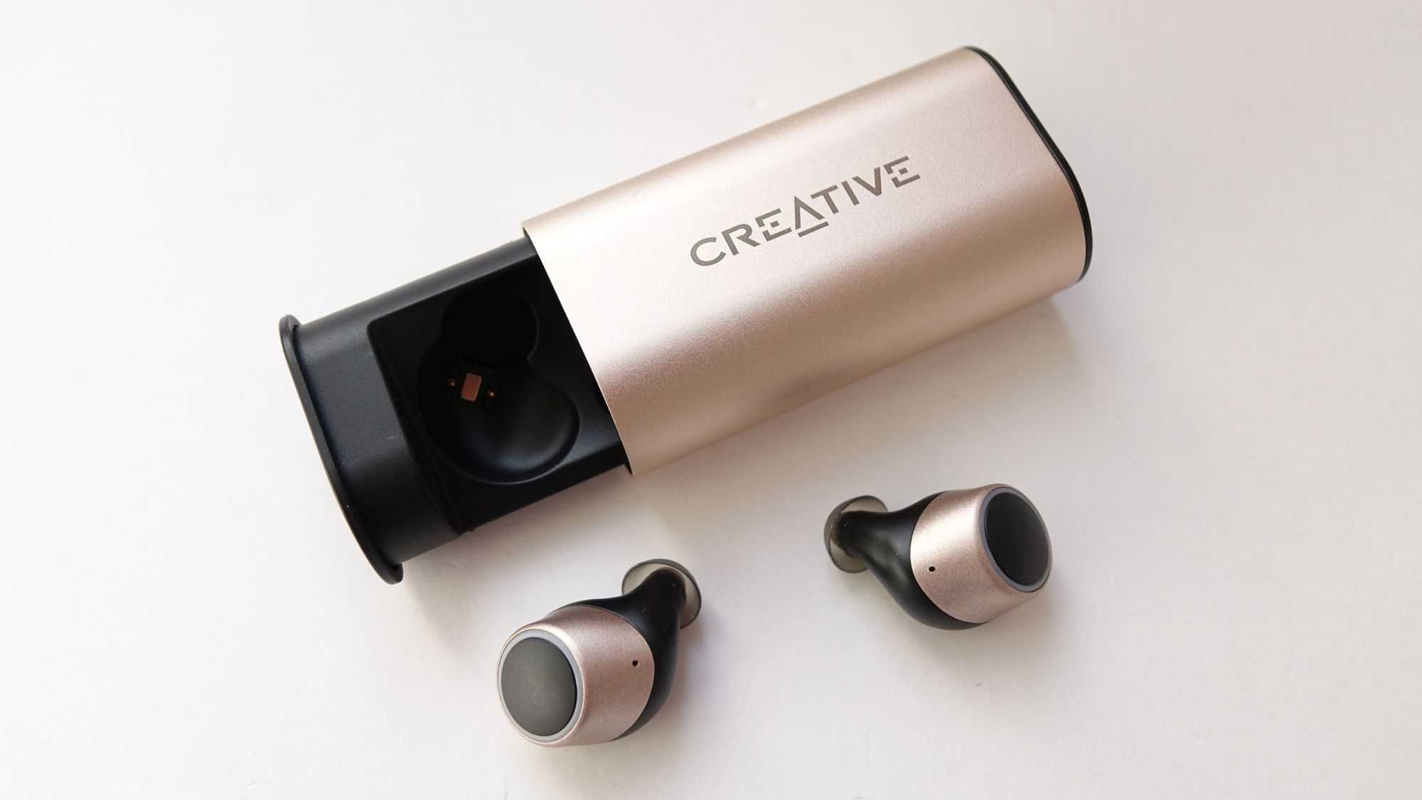 Creative outlier gold: true wireless earbuds with killer battery life