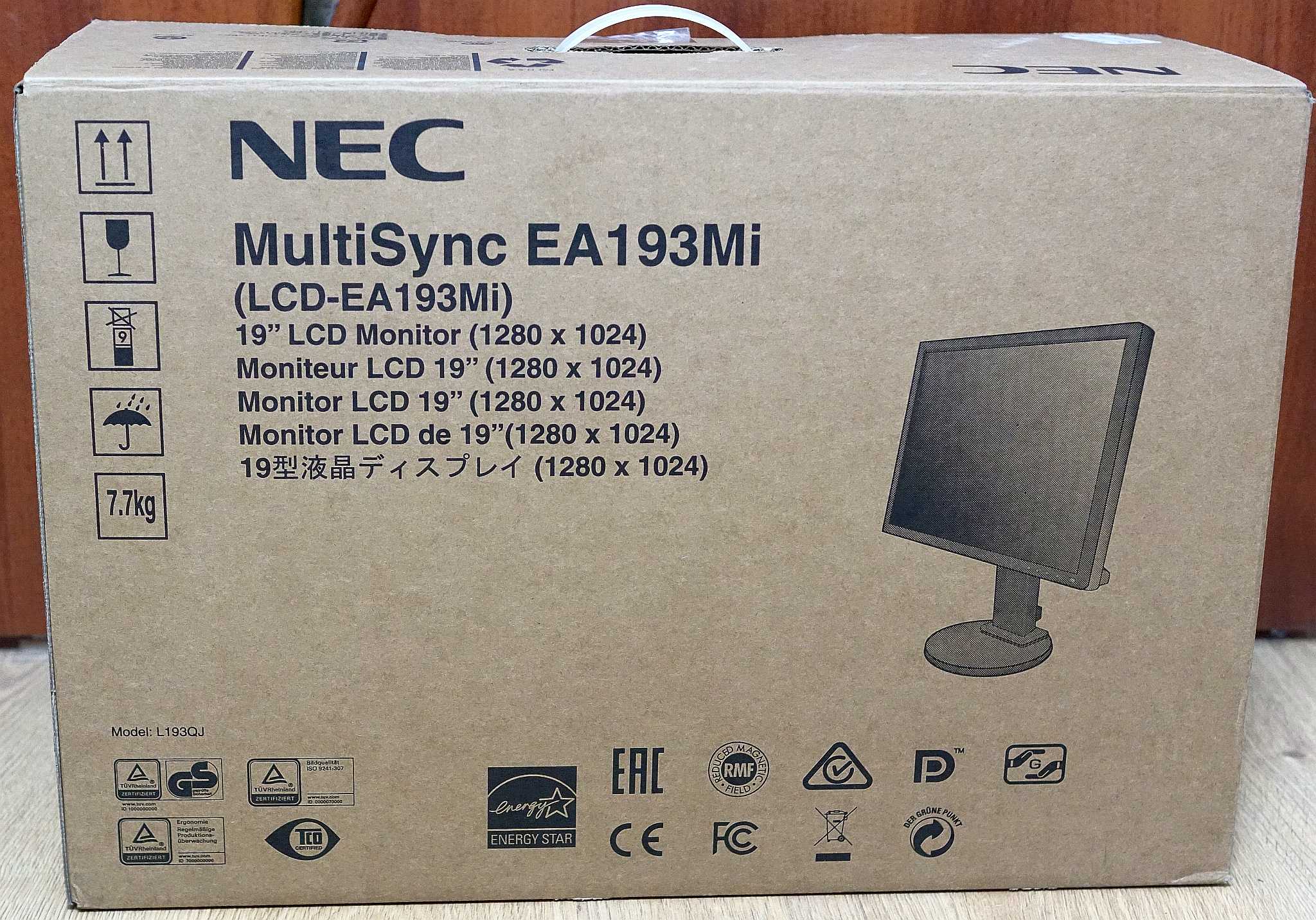 Nec multisync ea193mi - описание