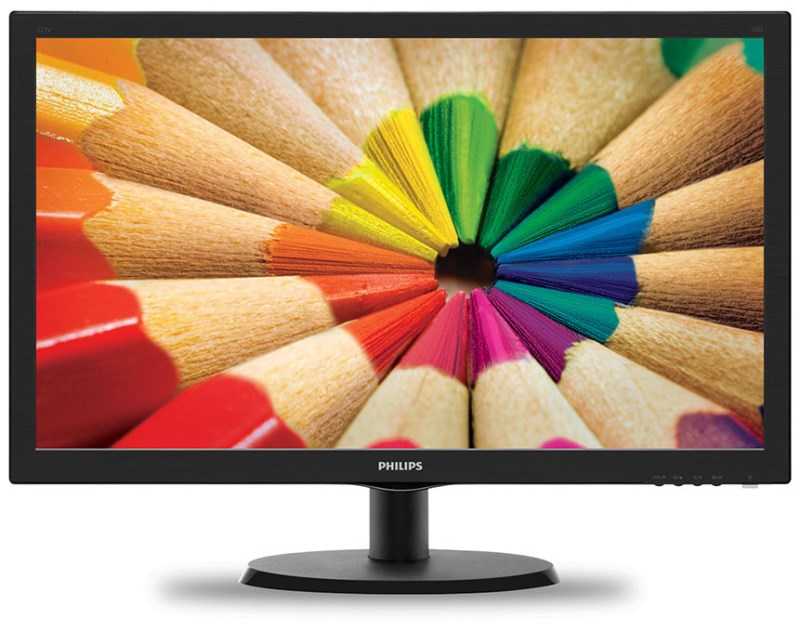 Монитор Philips 223V5LHSB - подробные характеристики обзоры видео фото Цены в интернет-магазинах где можно купить монитор Philips 223V5LHSB