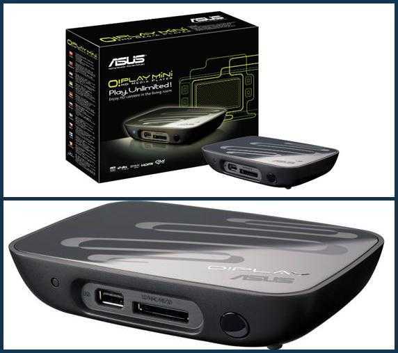 Медиаплеер asus o!play mini black