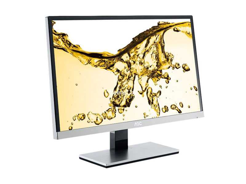 Aoc i2267fw 22-inch class ips frameless/slim led monitor, full hd,250 cd/m2 brightness,5ms,50m:1 dcr,vga/dvi