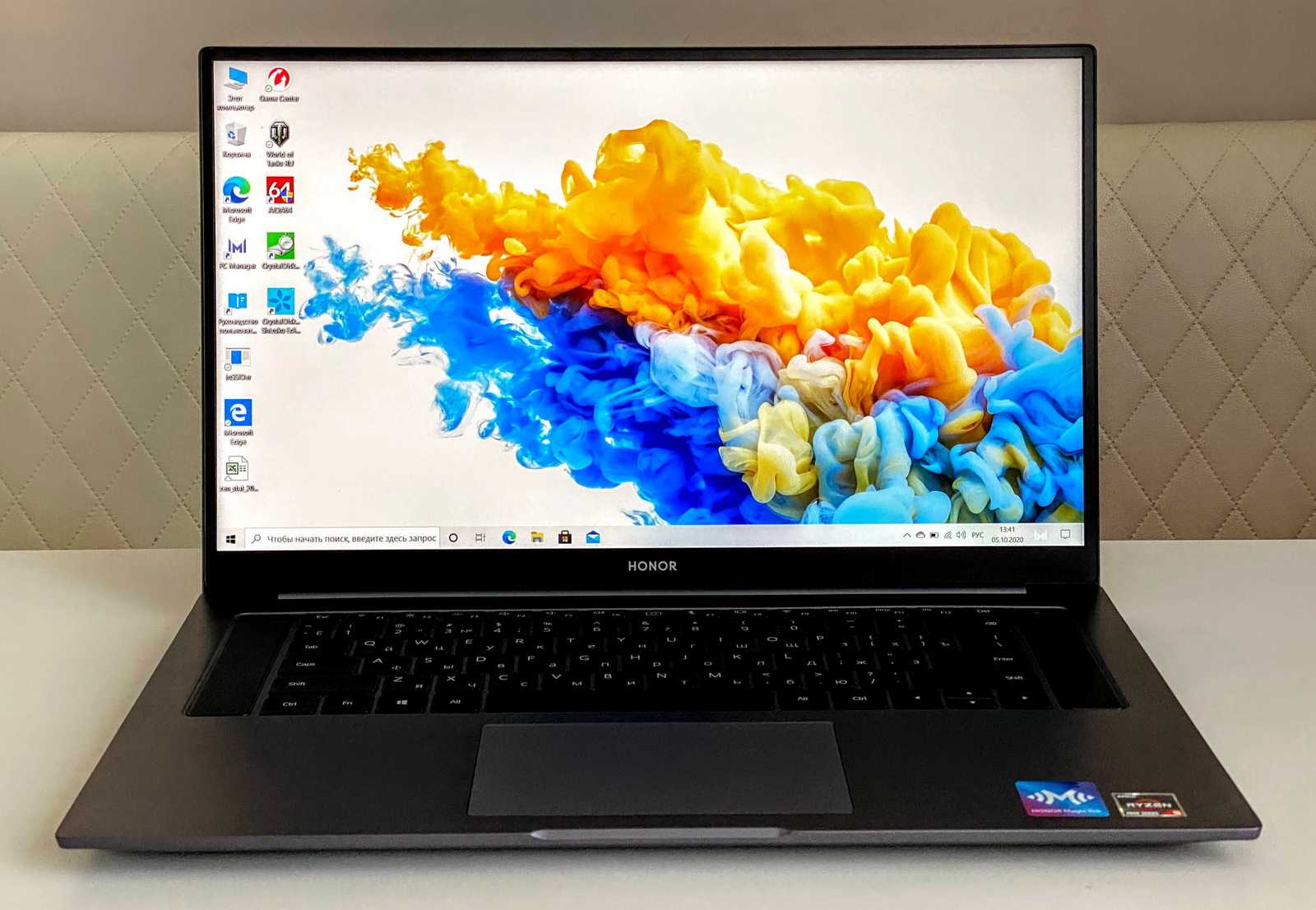 16-дюймов развлечений: обзор ноутбука honor magicbook pro